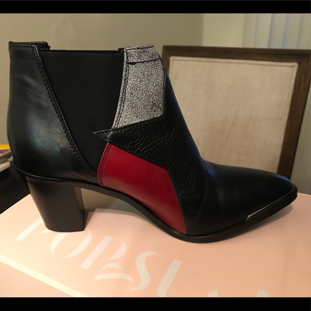 Diesel - Mannis Star Leather Ankle Boot - Picture 7 of 7